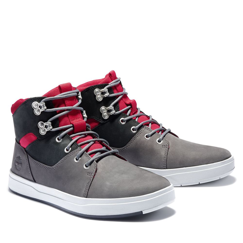 Bocanci Chukka Timberland Barbati Gri - Davis Square - Romania - WVTXCZ726